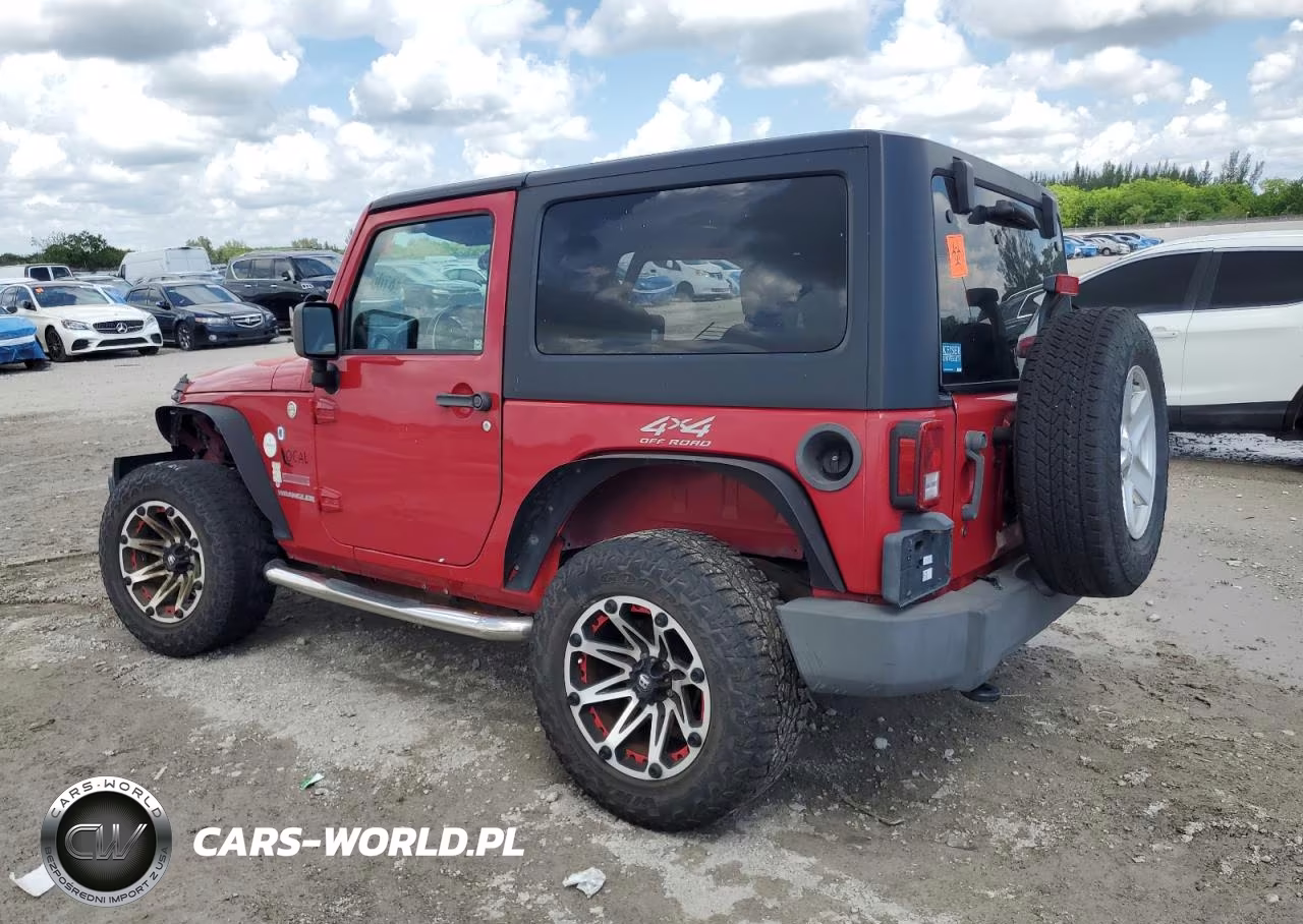 2010 Jeep Wrangler Sport VIN:1J4AA2D16AL167649 - 2