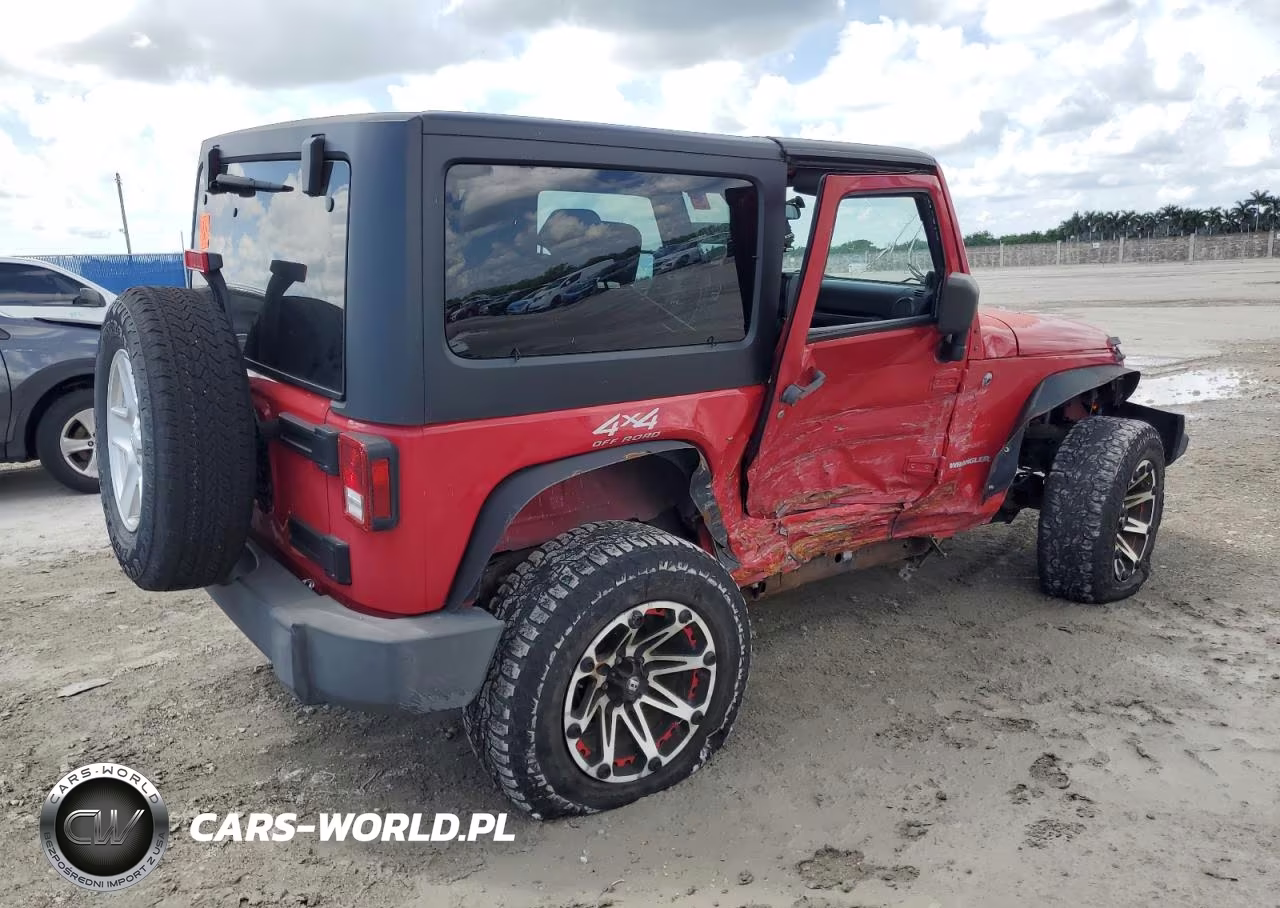2010 Jeep Wrangler Sport VIN:1J4AA2D16AL167649 - 3