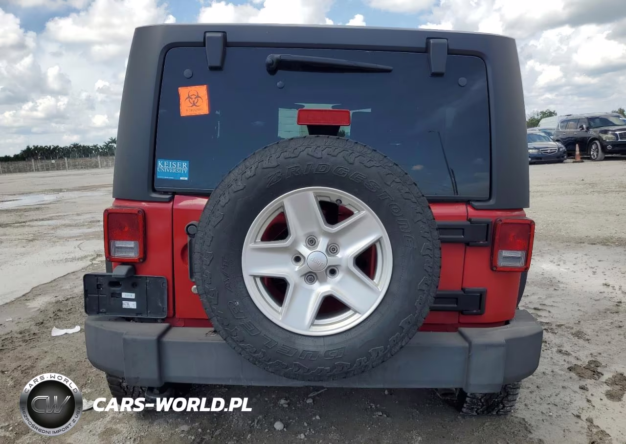 2010 Jeep Wrangler Sport VIN:1J4AA2D16AL167649 - 6