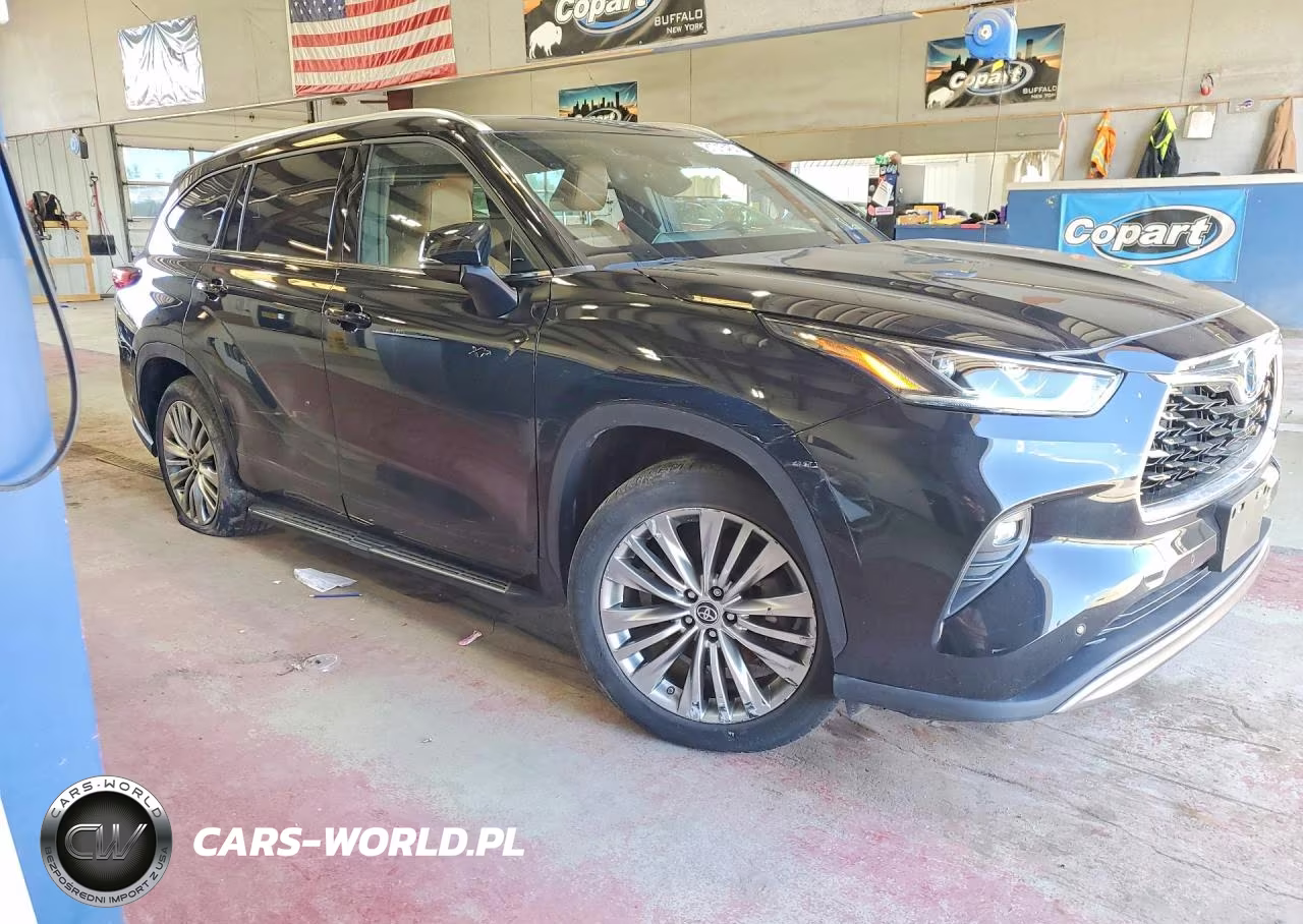 2022 Toyota Highlander Hybrid Platinum VIN:5TDFARAH0NS013433 - 4