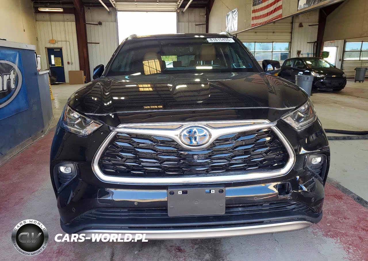 2022 Toyota Highlander Hybrid Platinum VIN:5TDFARAH0NS013433 - 5