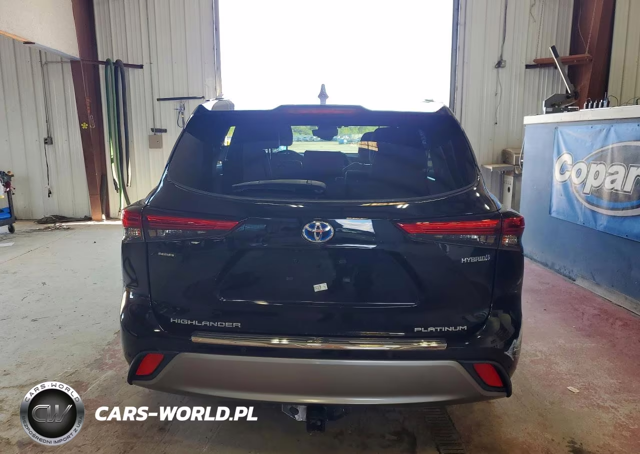 2022 Toyota Highlander Hybrid Platinum VIN:5TDFARAH0NS013433 - 6