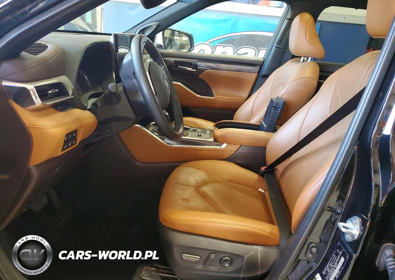 2022 Toyota Highlander Hybrid Platinum VIN:5TDFARAH0NS013433 - 7
