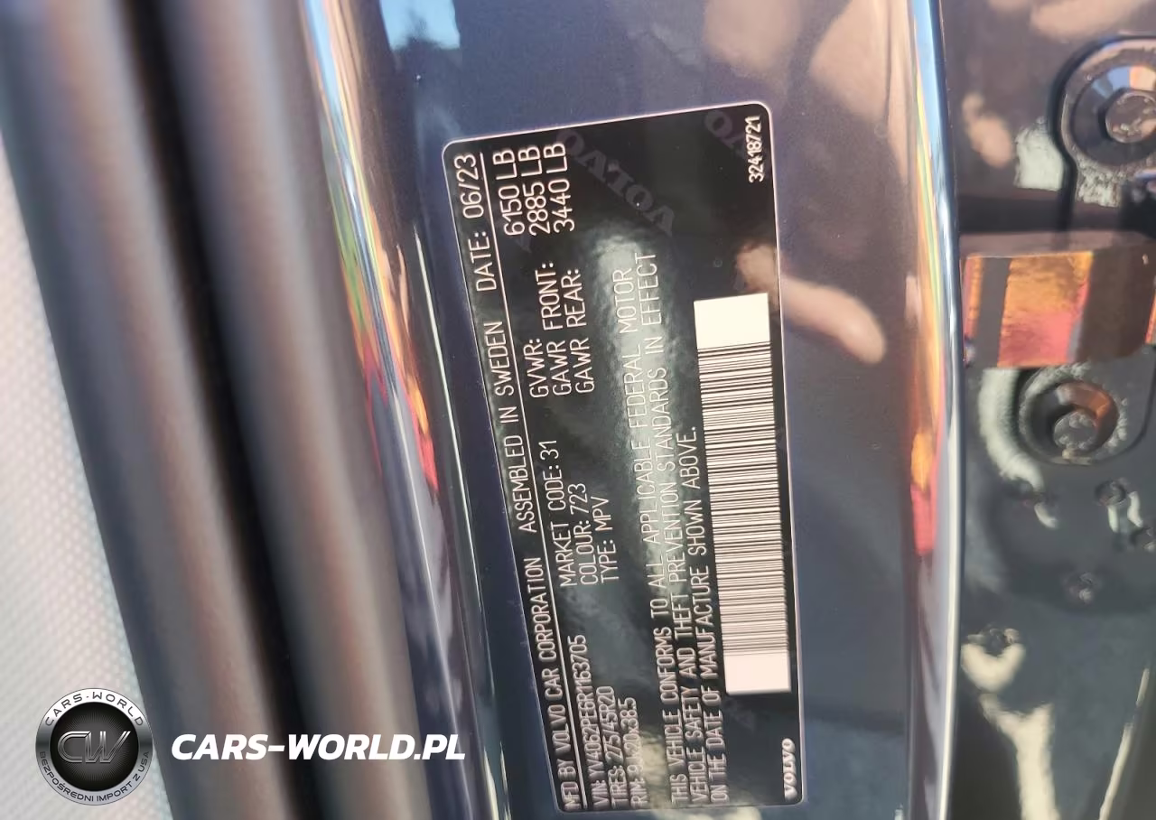 2024 Volvo Xc90 Plus VIN:YV4062PE6R1163705 - 12