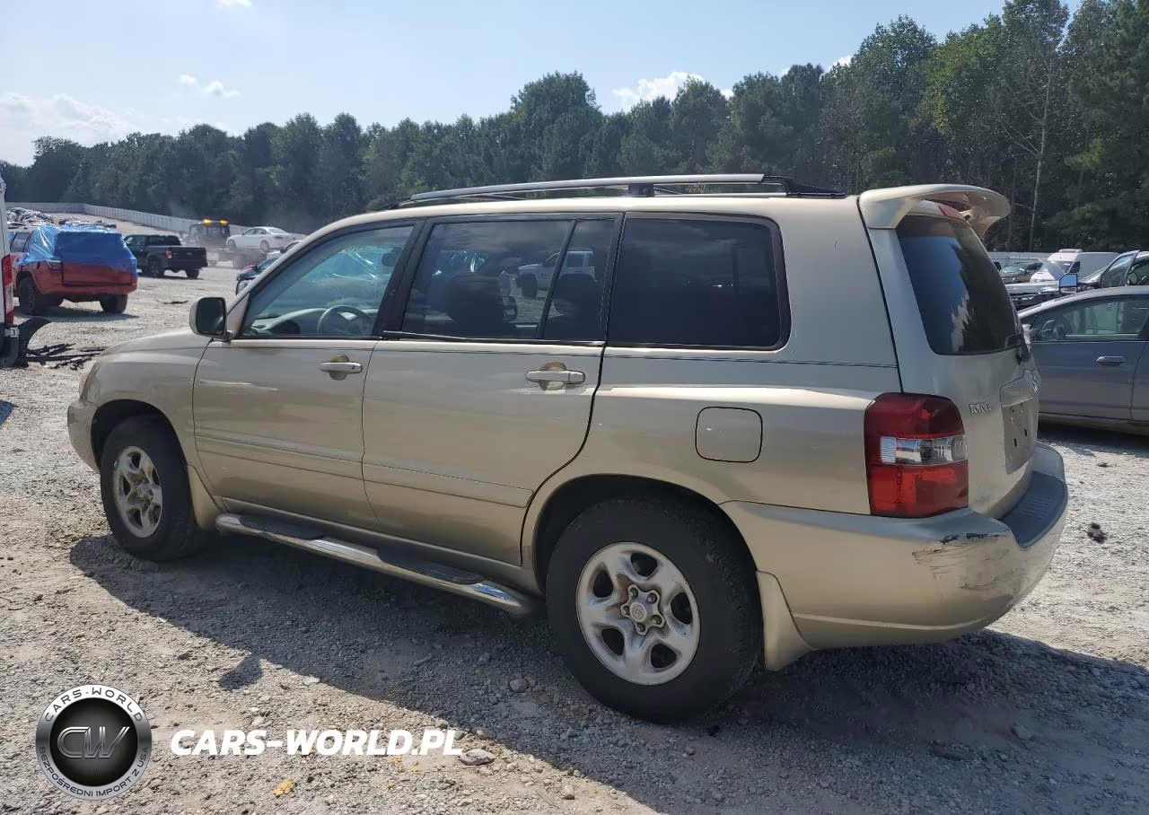 2007 Toyota Highlander VIN:JTEGD21A370159171 - 2