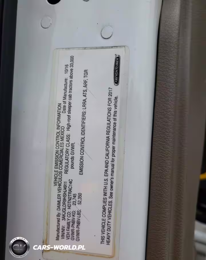 2017 FREIGHTLINER CASCADIA 1 VIN:3AKJGLDR9HSHJ4911 - 10
