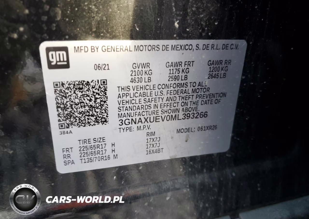 2021 Chevrolet Equinox Lt VIN:3GNAXUEV0ML393266 - 13
