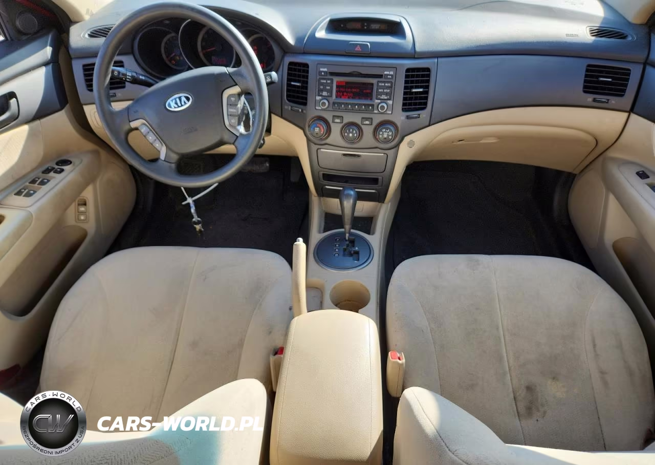 2009 Kia Optima Lx VIN:KNAGE228795359275 - 8