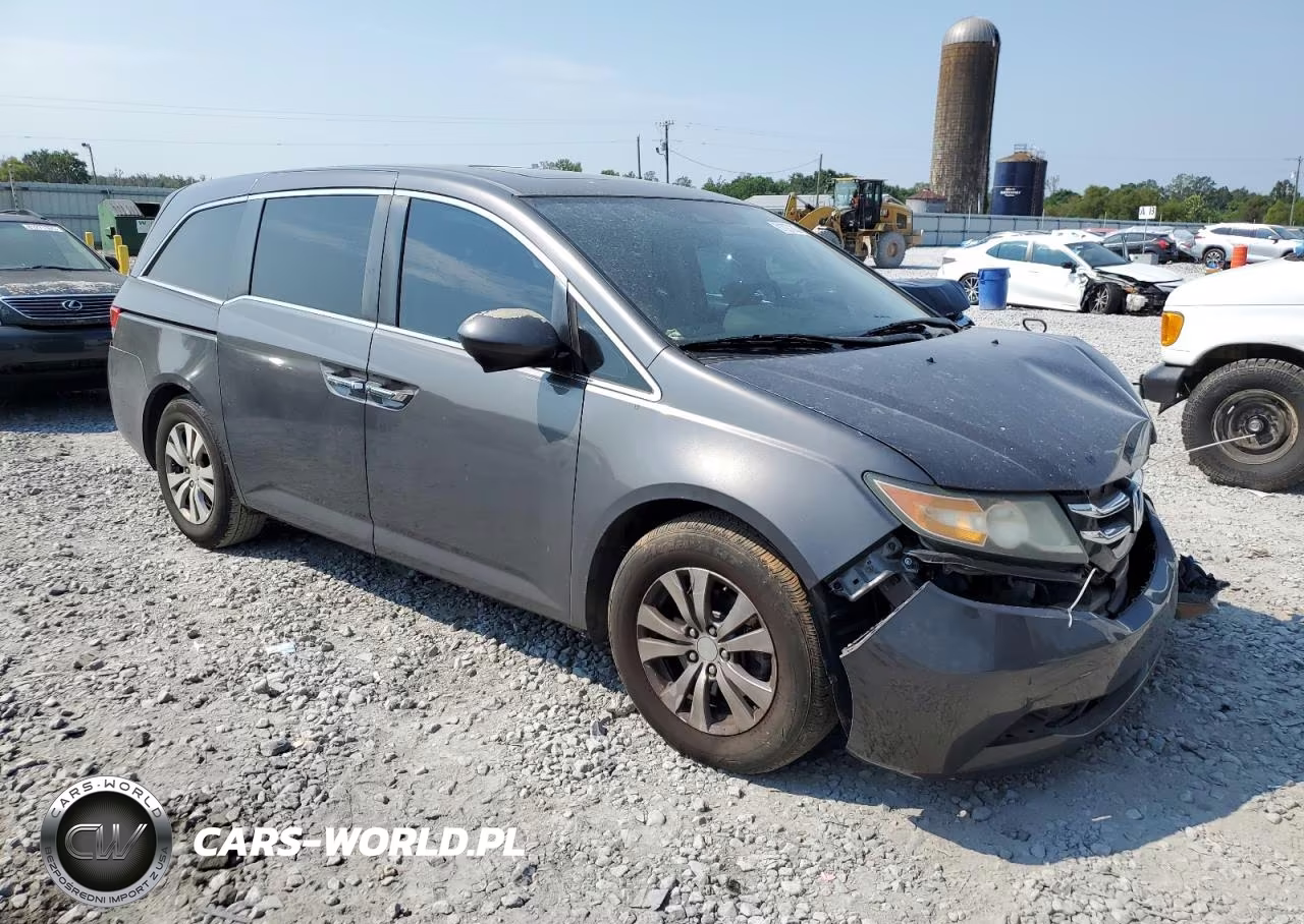 2015 Honda Odyssey Exl VIN:5FNRL5H66FB089555 - 4
