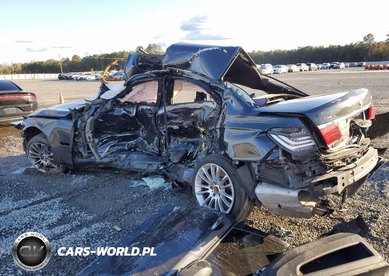2013 BMW 750 Lxi VIN:WBAYF8C50DDE59017 - 2