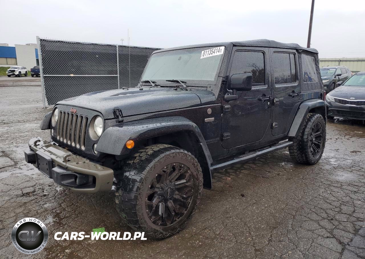 2016 Jeep Wrangler Unlimited Sahara Sahara