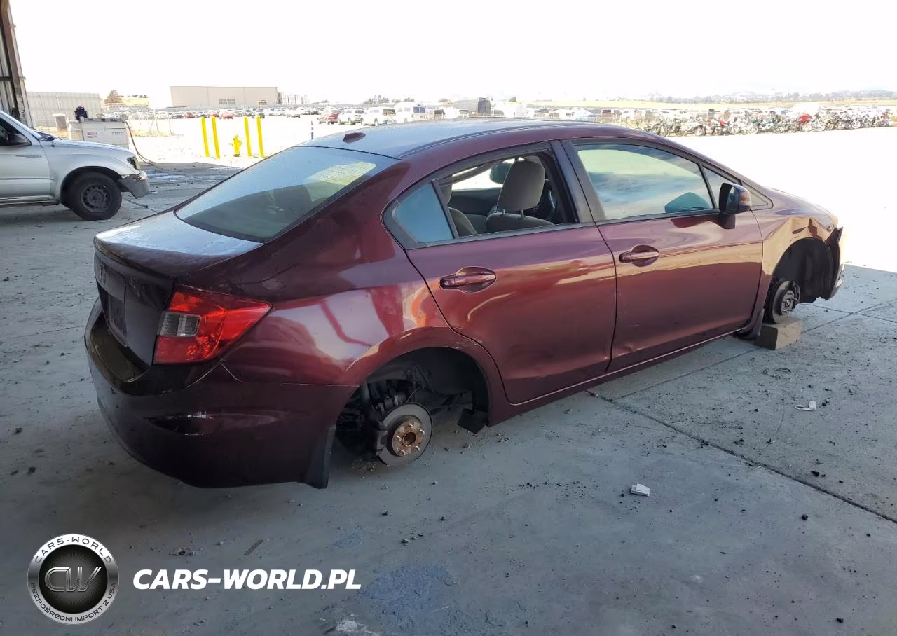 2012 Honda Civic Ex VIN:2HGFB2F86CH573841 - 3