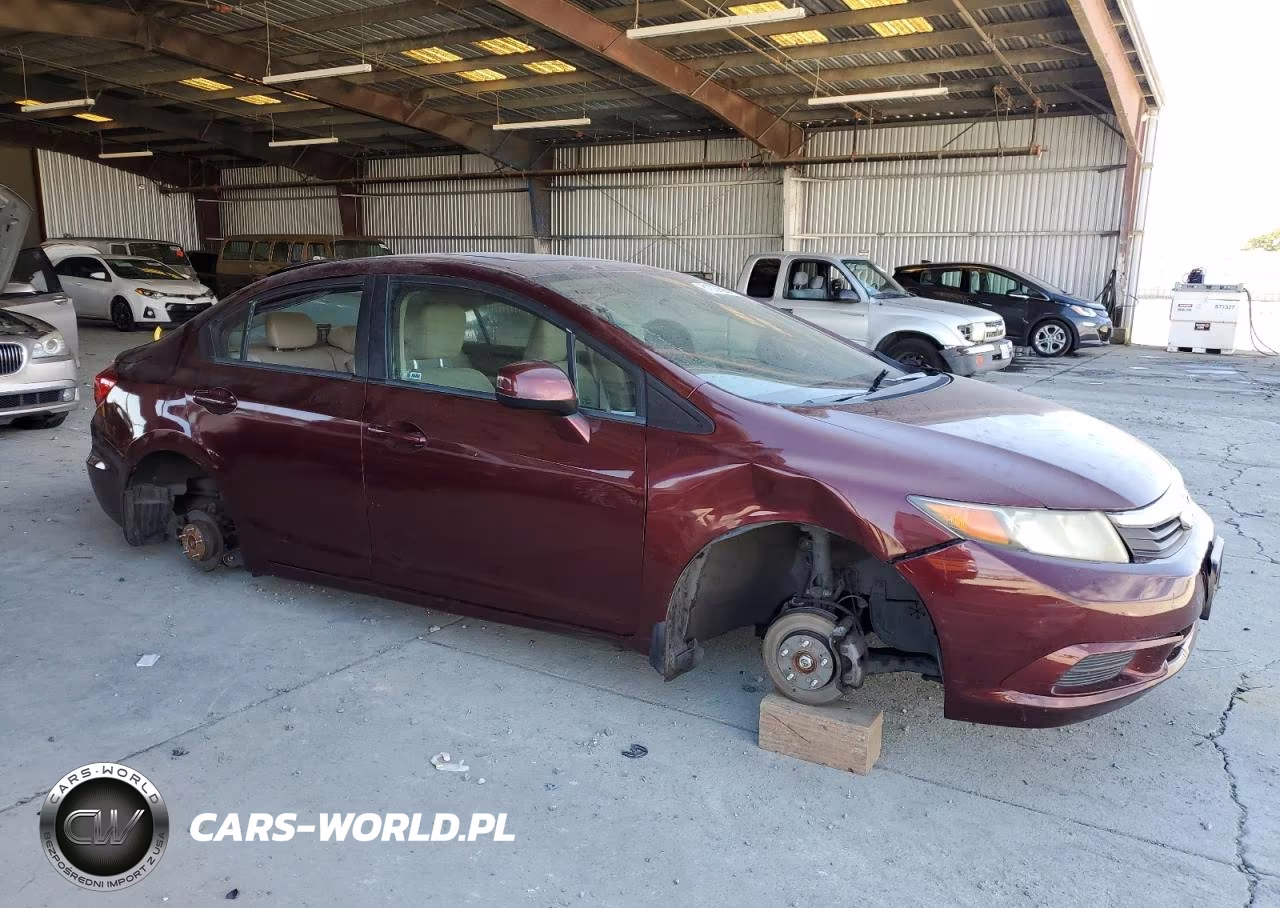 2012 Honda Civic Ex VIN:2HGFB2F86CH573841 - 4