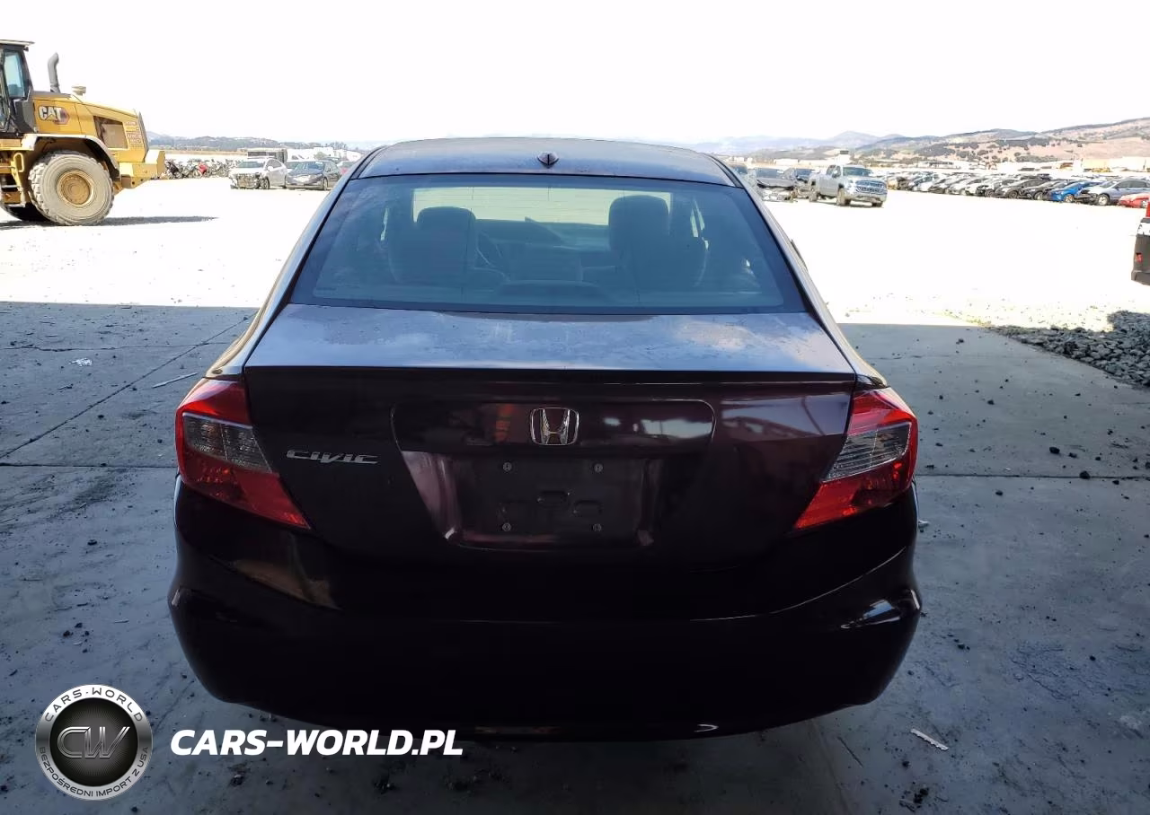 2012 Honda Civic Ex VIN:2HGFB2F86CH573841 - 6