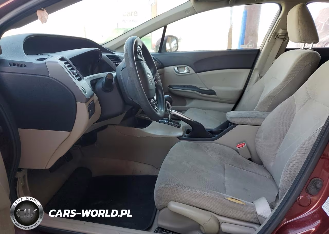 2012 Honda Civic Ex VIN:2HGFB2F86CH573841 - 7