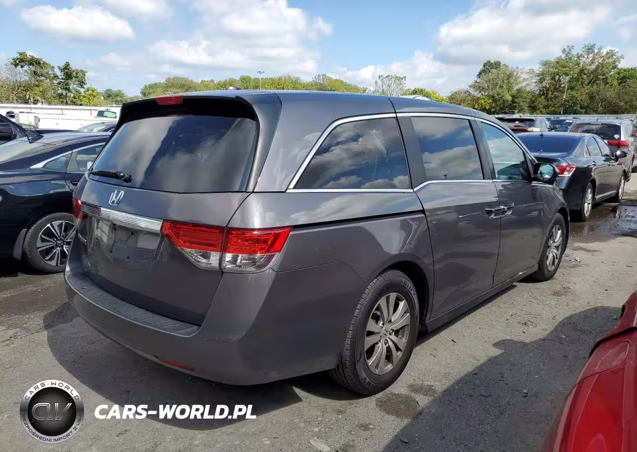 2016 Honda Odyssey Exl VIN:5FNRL5H64GB032210 - 3
