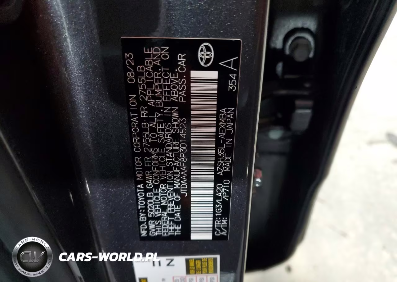 2023 Toyota Crown Limited VIN:JTDAAAAF8P3014523 - 13