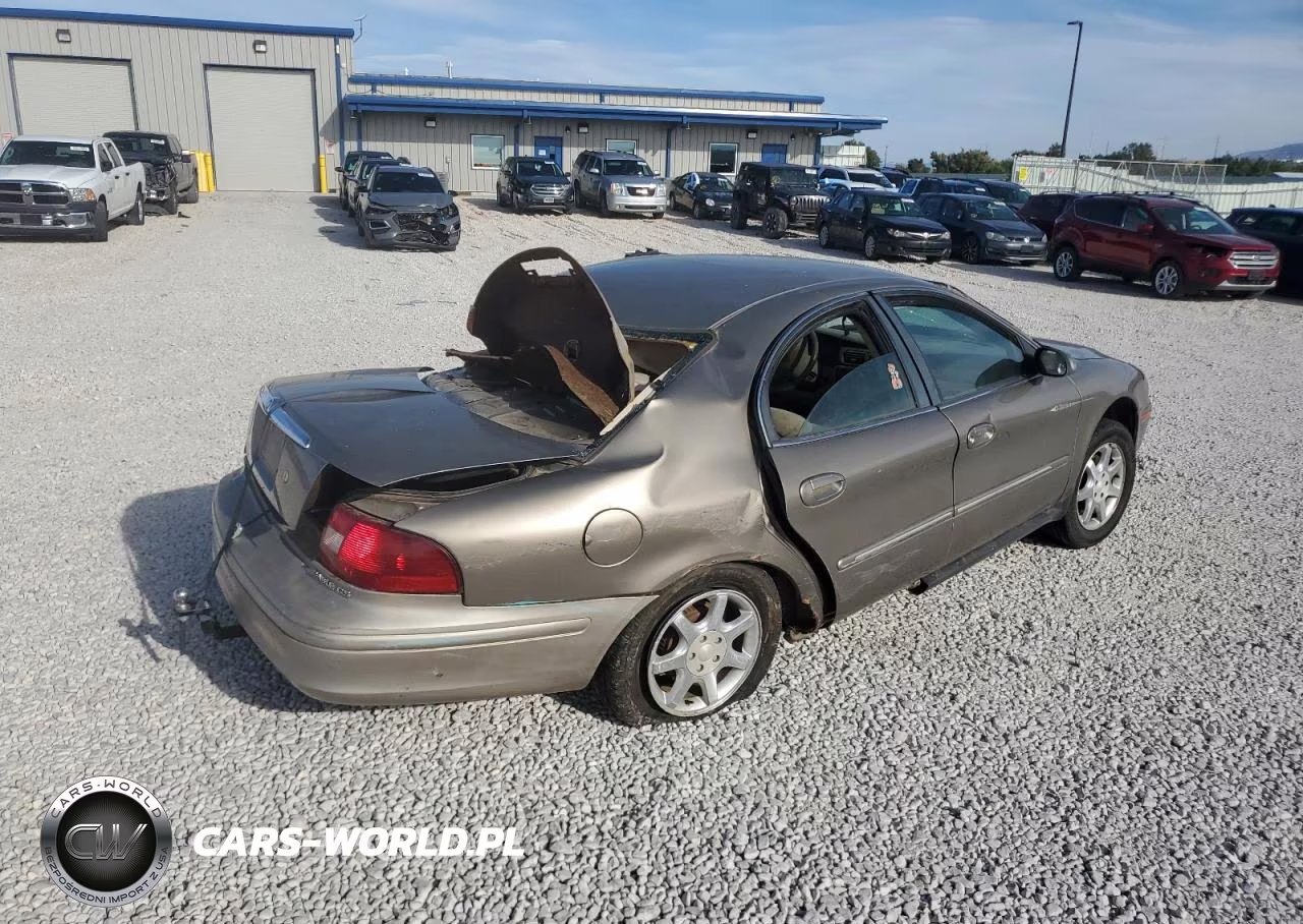 2002 Mercury Sable Gs VIN:1MEFM50U72G652072 - 3