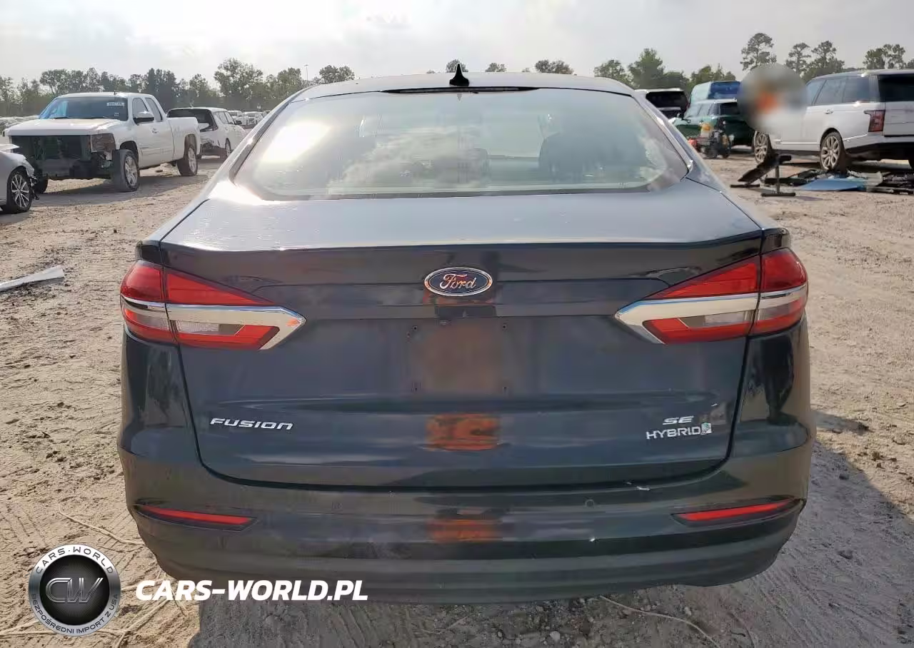 2019 Ford Fusion Se VIN:3FA6P0LU6KR257368 - 6