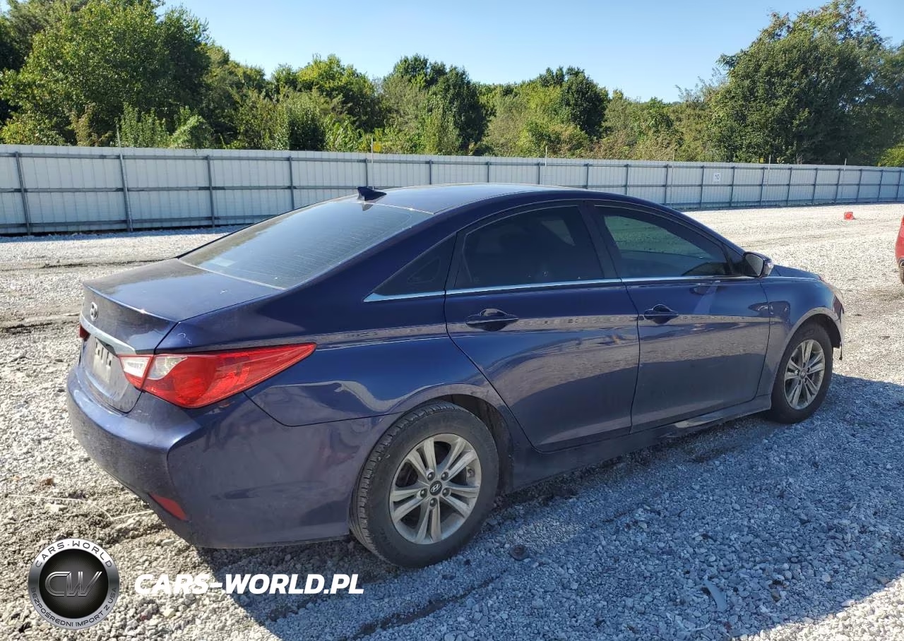 2014 Hyundai Sonata Gls VIN:5NPEB4AC9EH891318 - 3