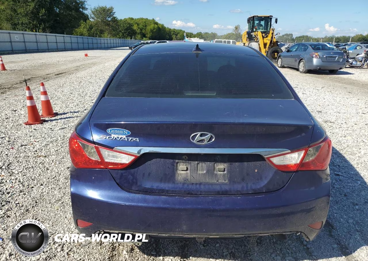 2014 Hyundai Sonata Gls VIN:5NPEB4AC9EH891318 - 6
