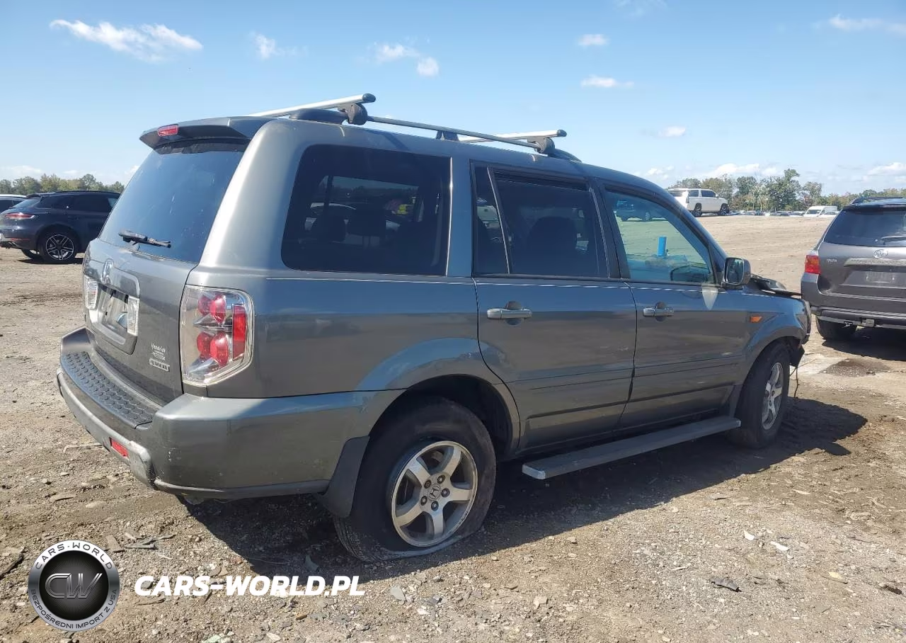 2008 Honda Pilot Exl VIN:5FNYF18778B033812 - 3