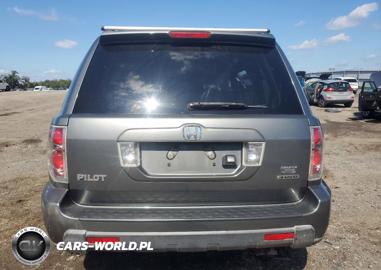 2008 Honda Pilot Exl VIN:5FNYF18778B033812 - 6
