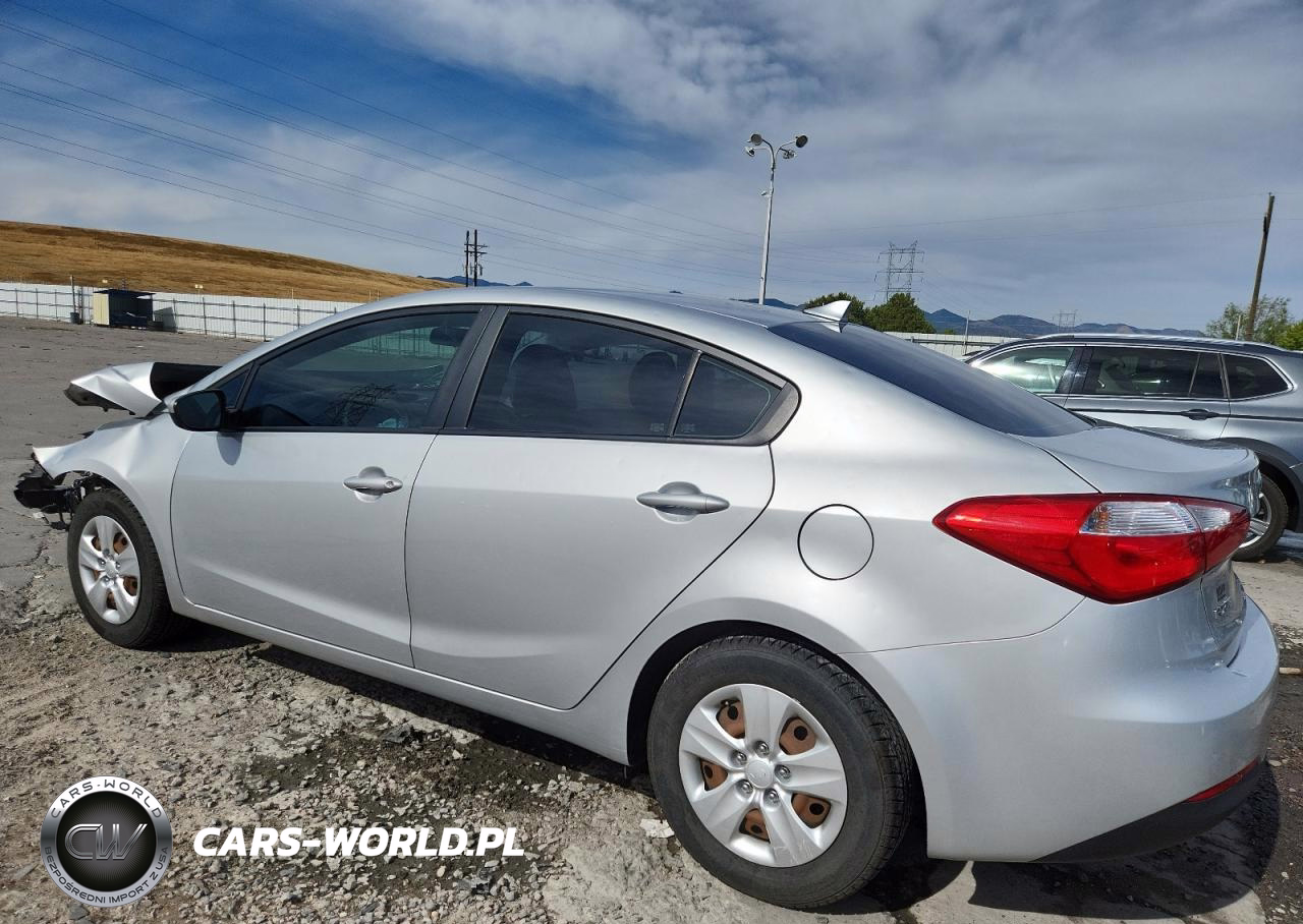 2016 Kia Forte Lx VIN:KNAFK4A66G5487066 - 2