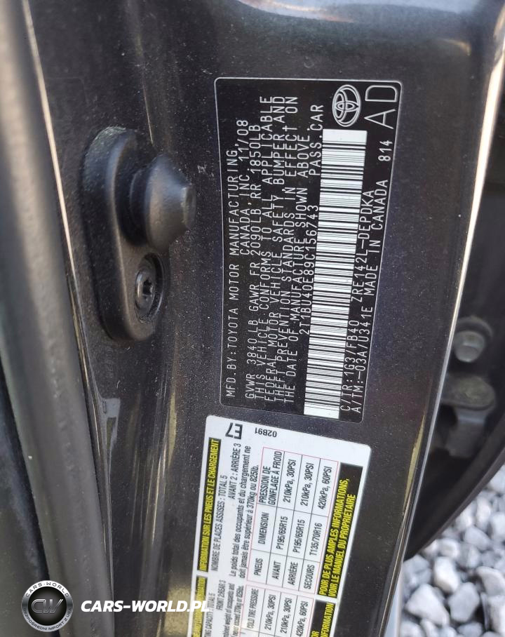 2009 Toyota Corolla Base VIN:2T1BU40E89C156743 - 12