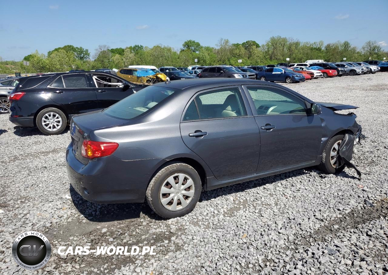 2009 Toyota Corolla Base VIN:2T1BU40E89C156743 - 3