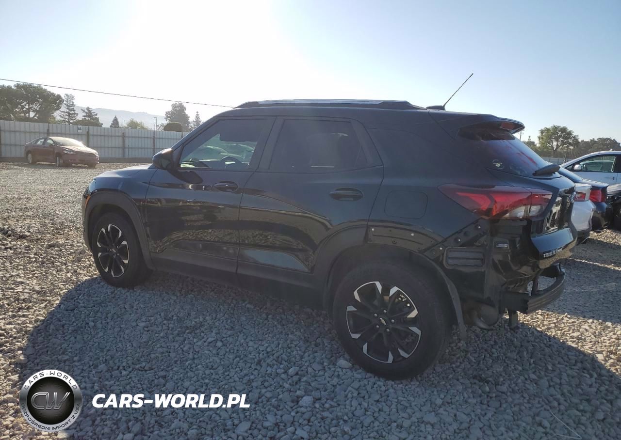 2021 Chevrolet Trailblazer Lt VIN:KL79MPSL4MB003969 - 2