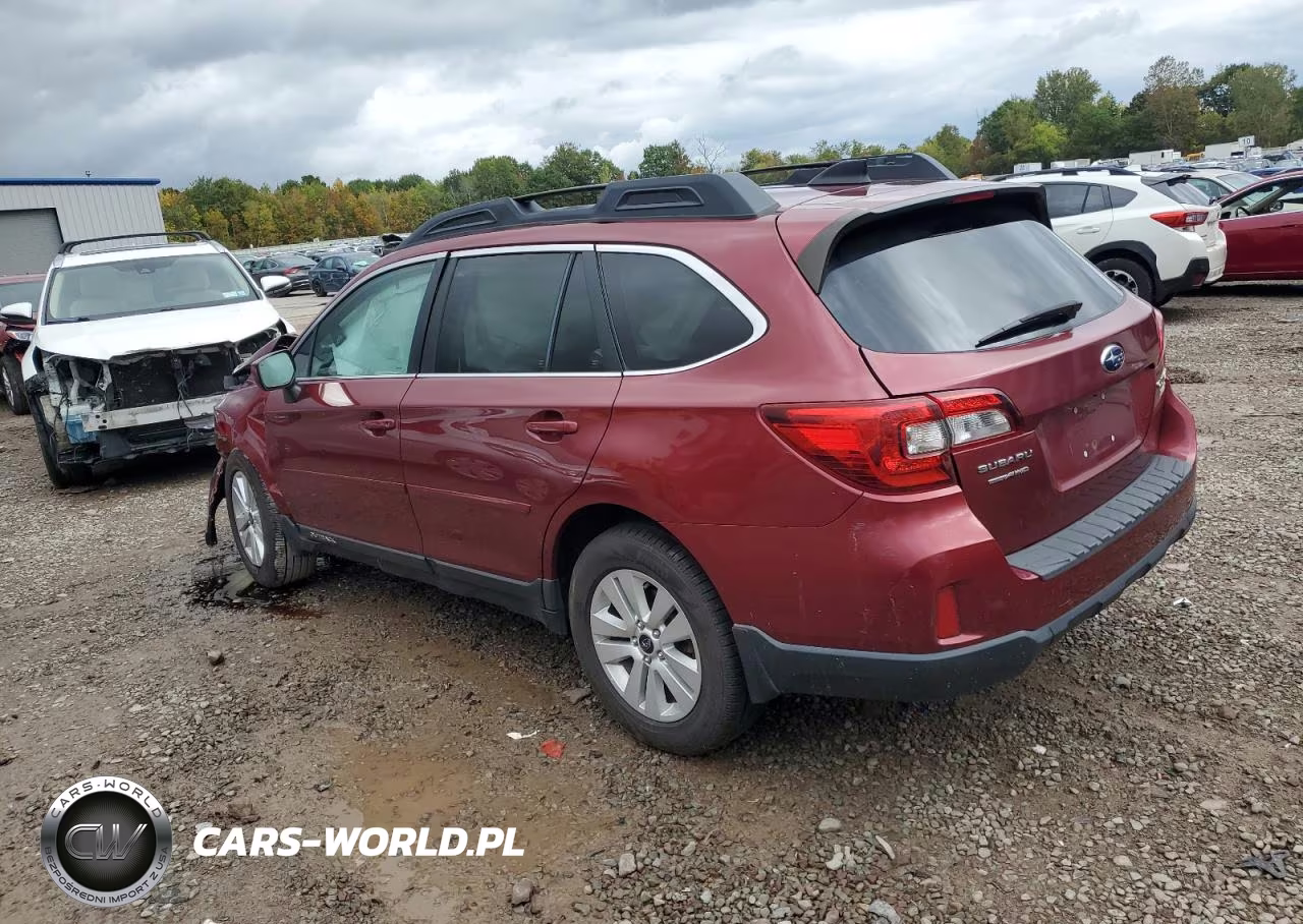 2016 Subaru Outback 2.5I Premium VIN:4S4BSACCXG3283834 - 2