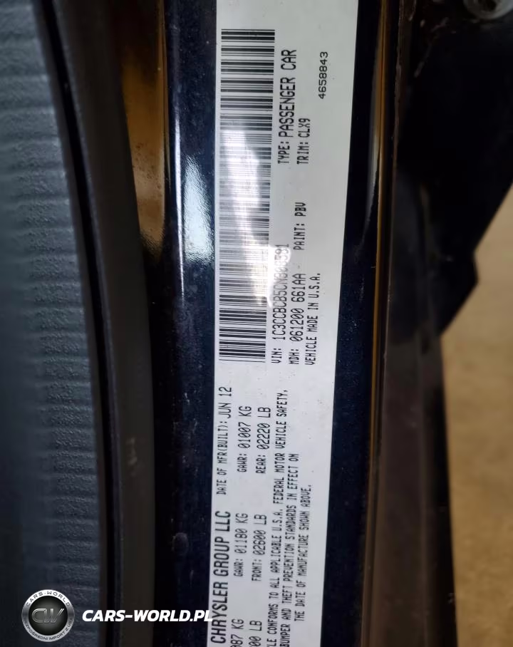 2012 Chrysler 200 VIN:1C3CCBCB5CN308581 - 12