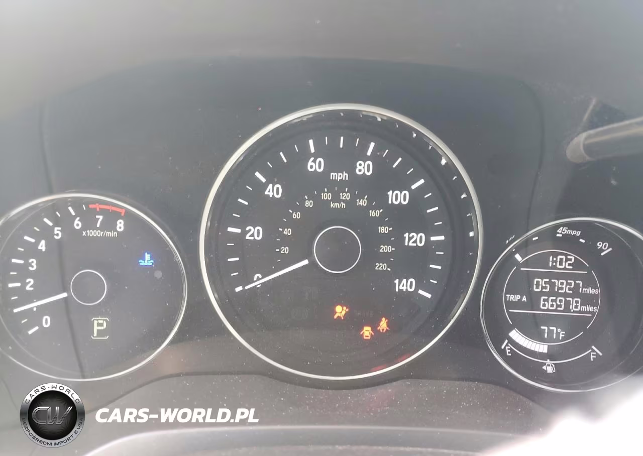 2016 Honda Hr-V Lx VIN:3CZRU5H32GM742912 - 9