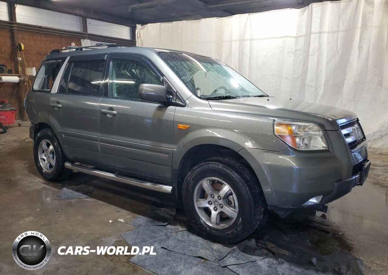 2007 Honda Pilot Exl VIN:2HKYF18517H522754 - 4