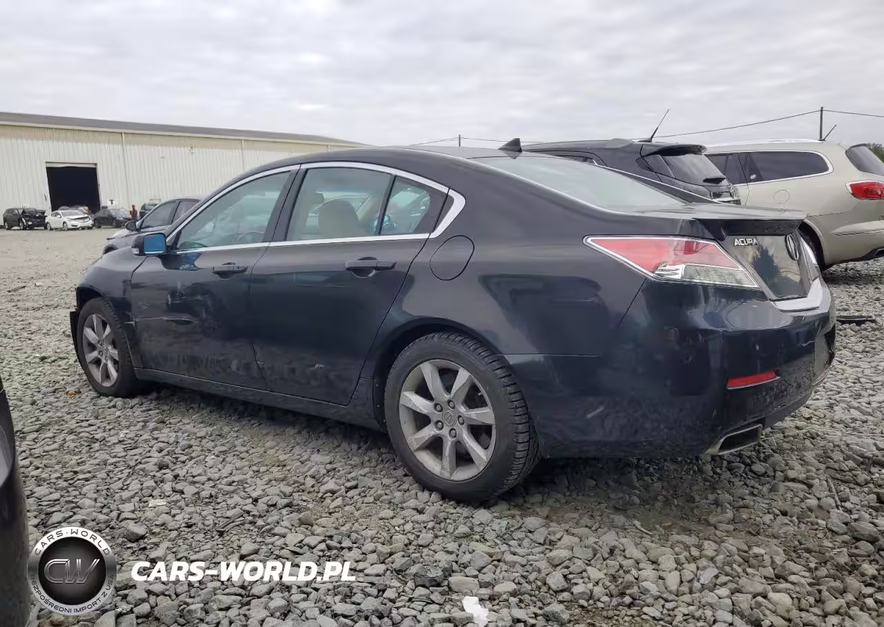 2012 Acura Tl VIN:19UUA8F52CA010772 - 2