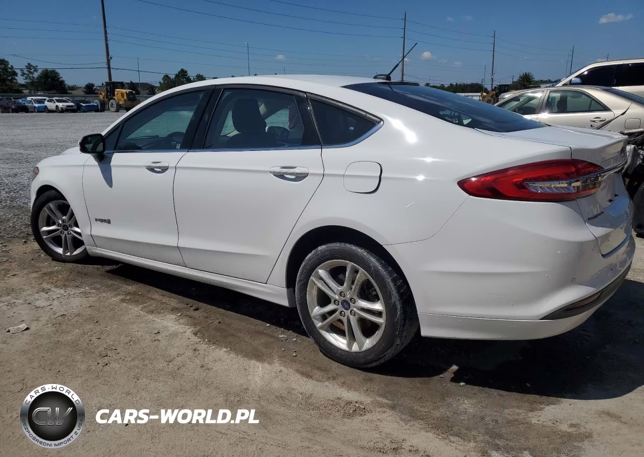 2018 Ford Fusion Se Hybrid VIN:3FA6P0LU1JR109286 - 2