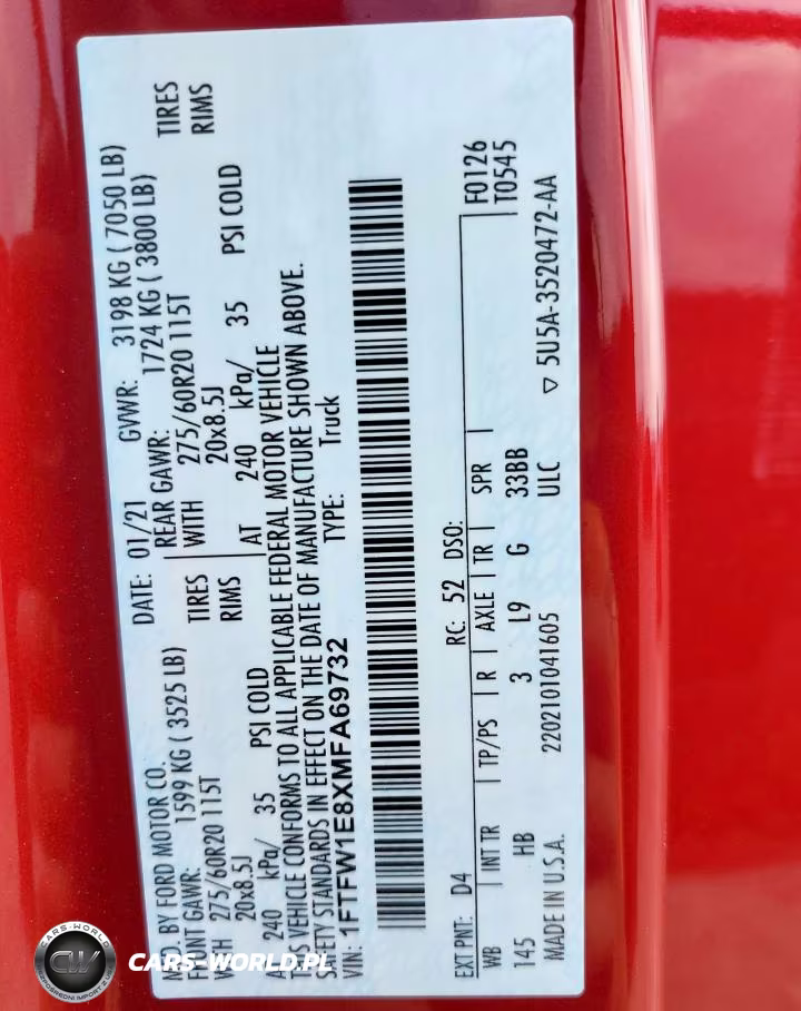 2021 Ford F-150 VIN:1FTFW1E8XMFA69732 - 13