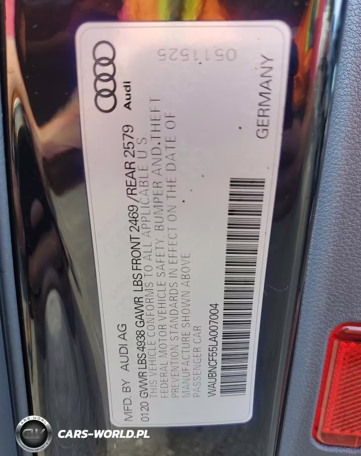 2020 Audi A5 Prestige VIN:WAUBNCF55LA007004 - 12
