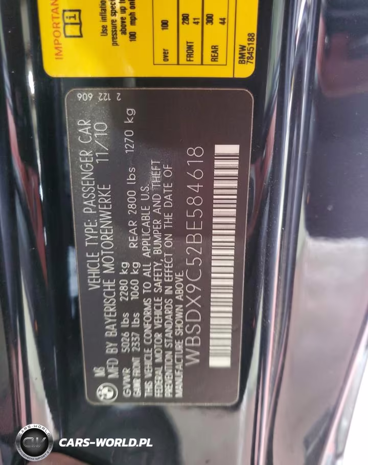 2011 BMW M3 VIN:WBSDX9C52BE584618 - 12