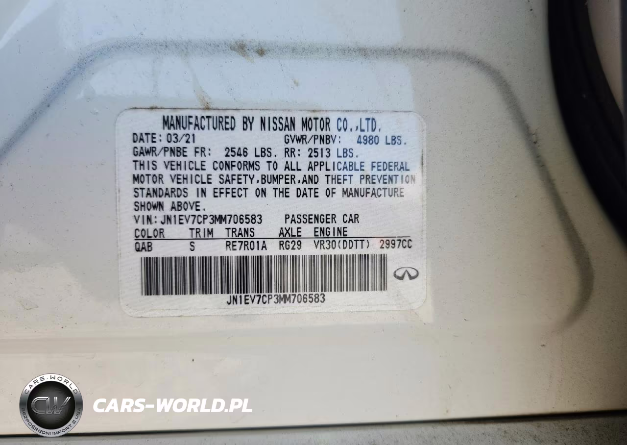 2021 Infiniti Q50 Sensory VIN:JN1EV7CP3MM706583 - 12