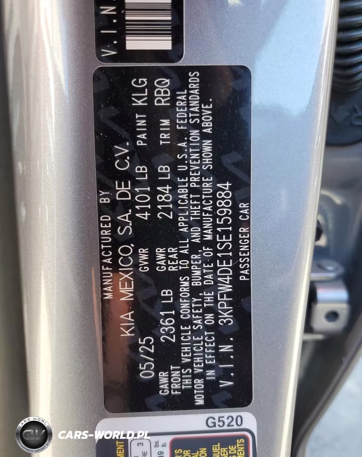 2025 Kia K4 Gt Line VIN:3KPFW4DE1SE159884 - 12