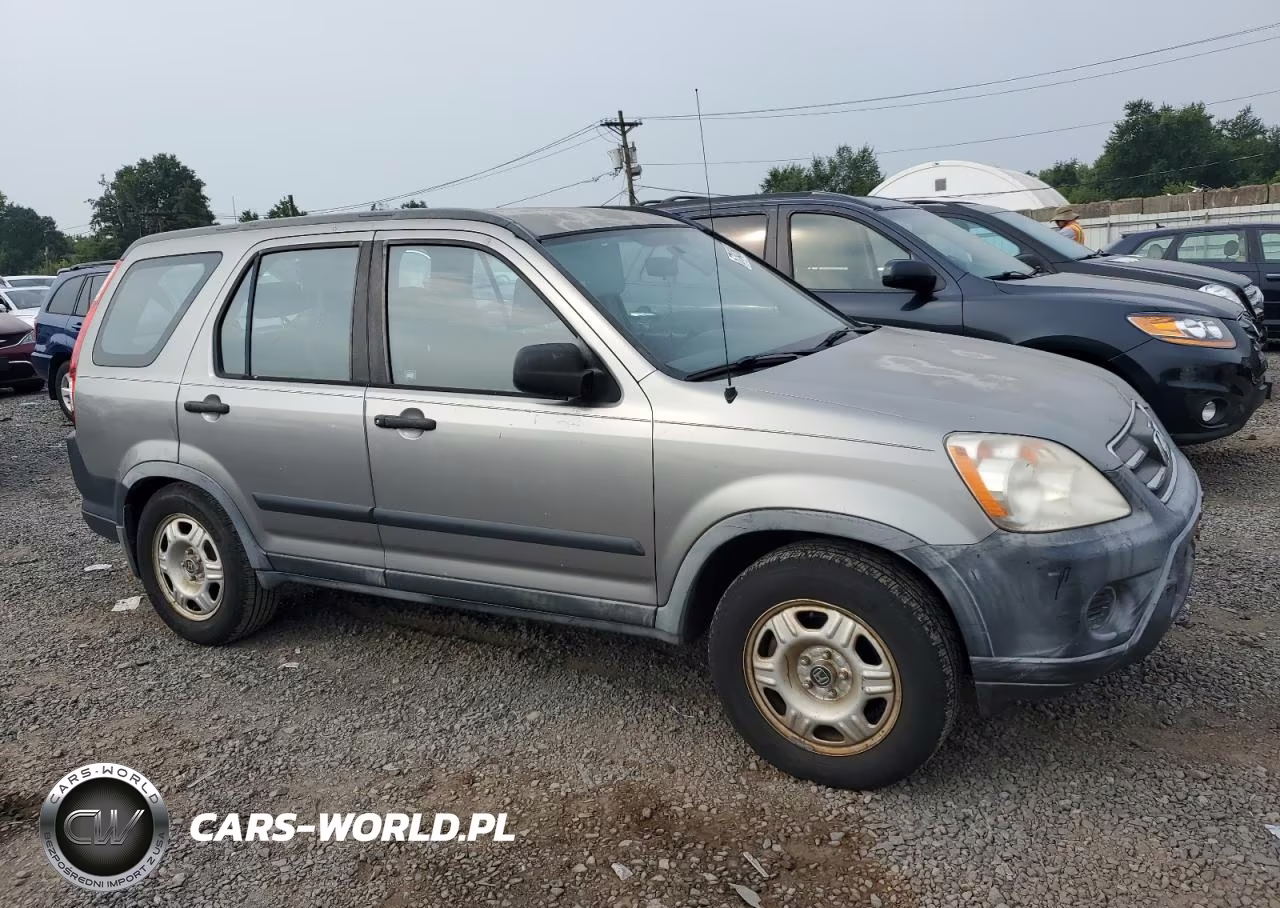 2005 Honda Cr-V Lx VIN:JHLRD685X5C005357 - 4