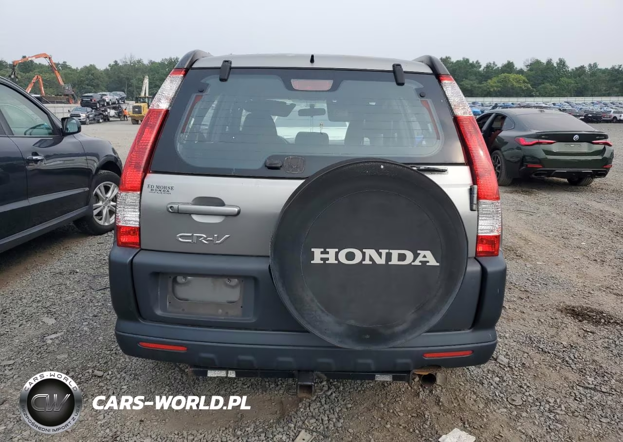 2005 Honda Cr-V Lx VIN:JHLRD685X5C005357 - 6