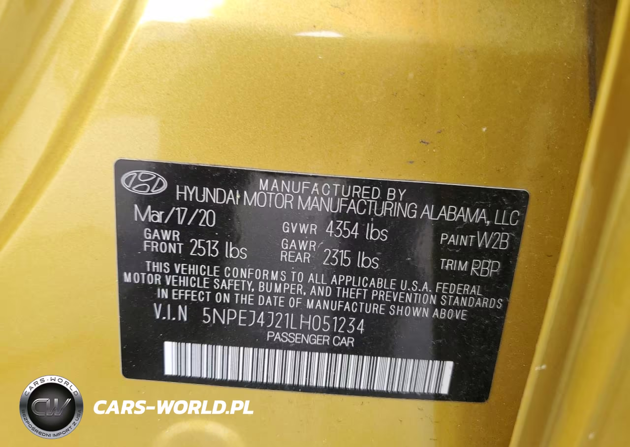 2020 Hyundai Sonata Sel Plus VIN:5NPEJ4J21LH051234 - 12