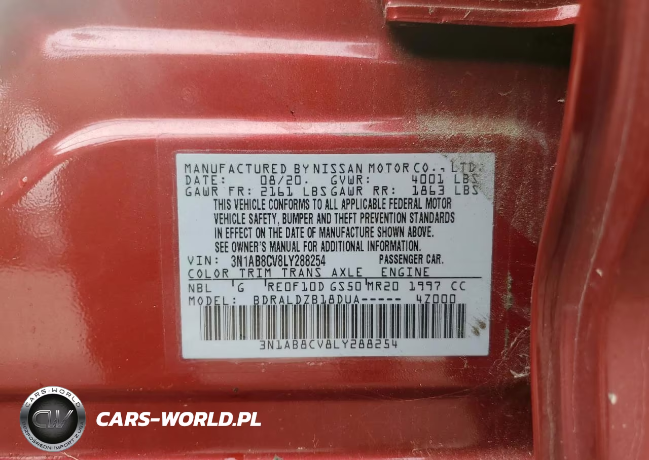 2020 Nissan Sentra Sv VIN:3N1AB8CV8LY288254 - 12