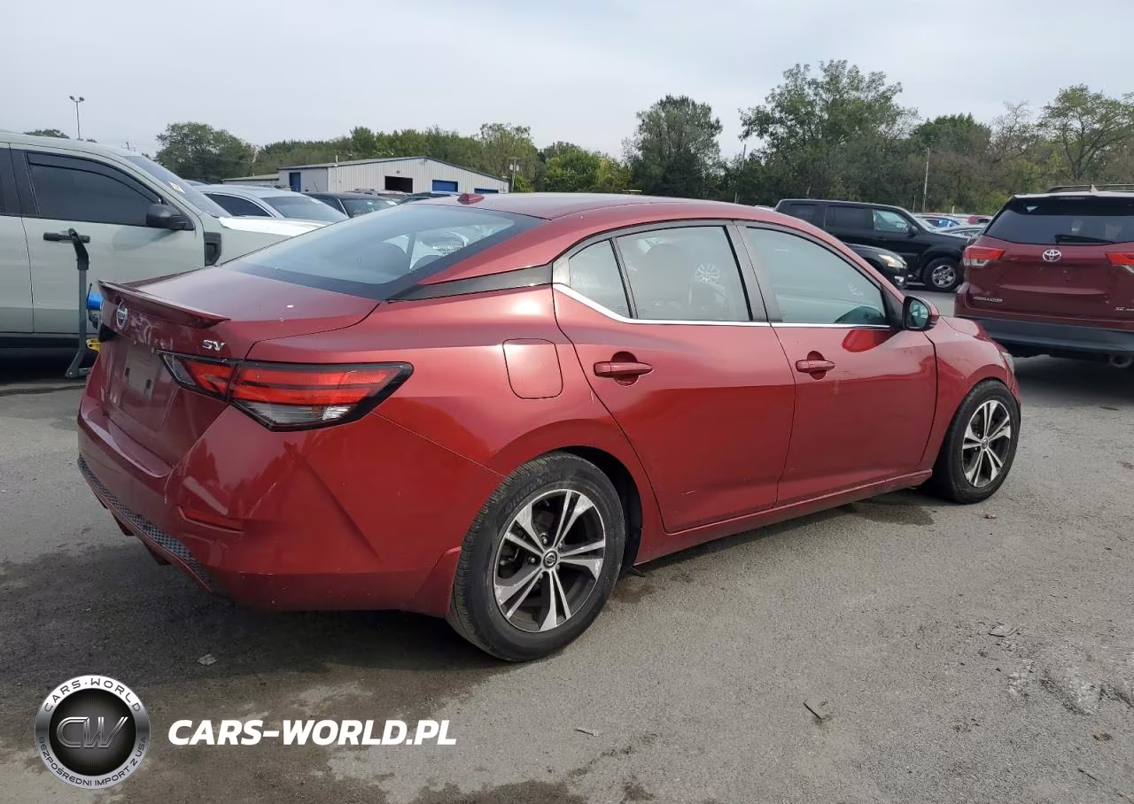 2020 Nissan Sentra Sv VIN:3N1AB8CV8LY288254 - 3