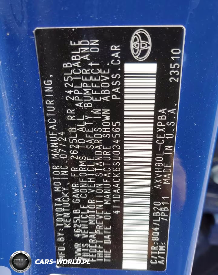 2025 Toyota Camry Xse VIN:4T1DAACK6SU034565 - 12