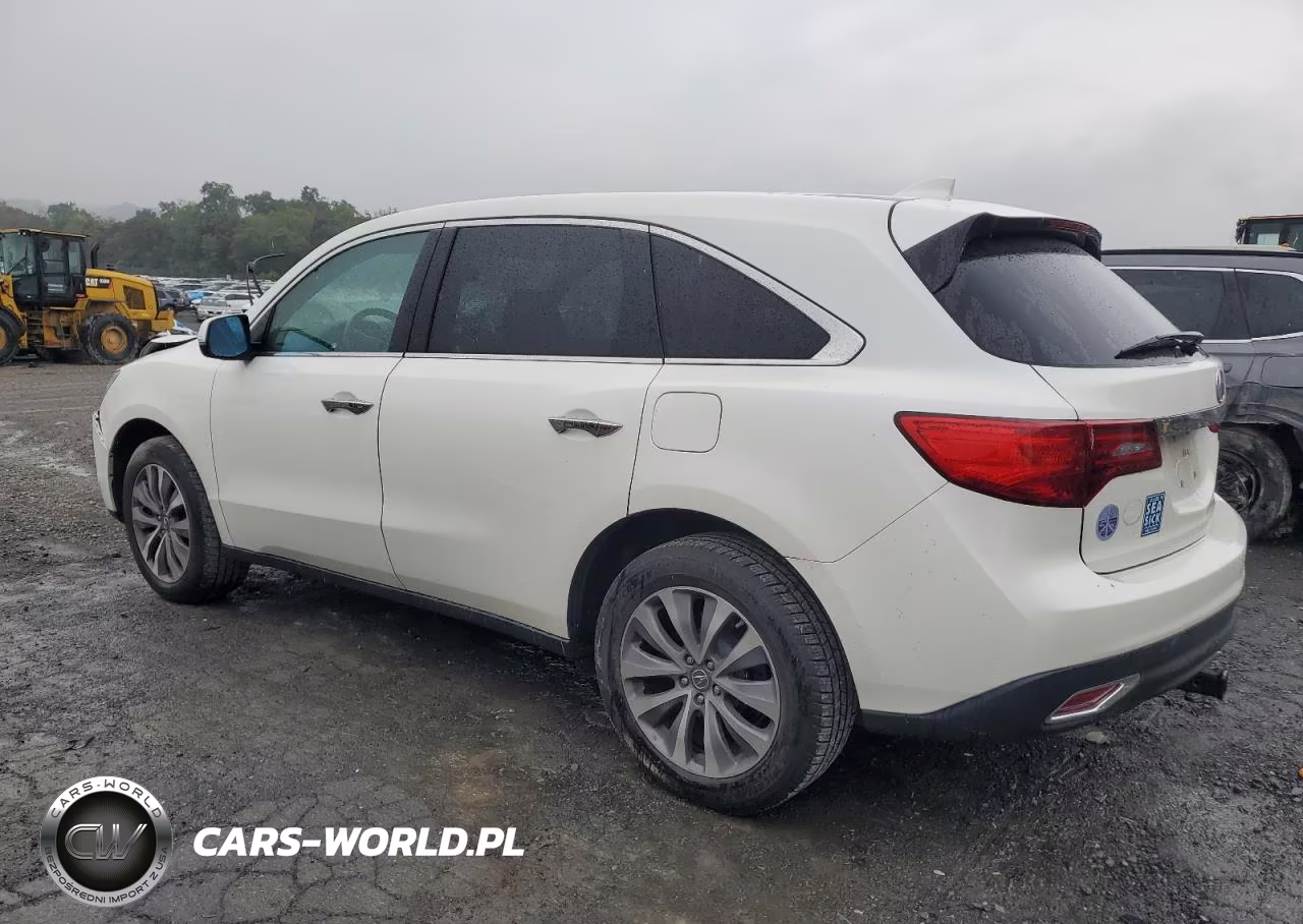 2014 Acura Mdx Technology VIN:5FRYD4H4XEB050062 - 2