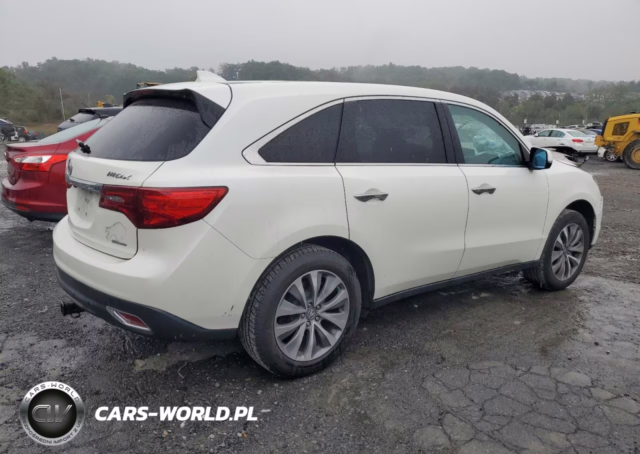 2014 Acura Mdx Technology VIN:5FRYD4H4XEB050062 - 3